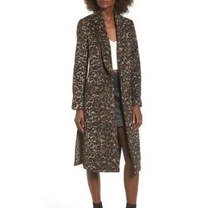 Leith leopard coat